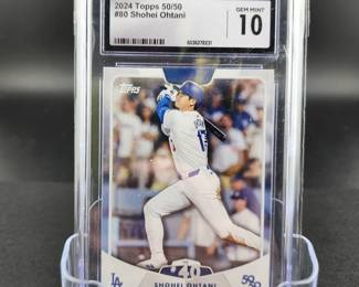 2024 Tops 50/50 #80 Shohei Ohtani Gem Mint 10