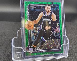 2025 Tops Green #163 Zach Lavine Numbered 36/99 Card