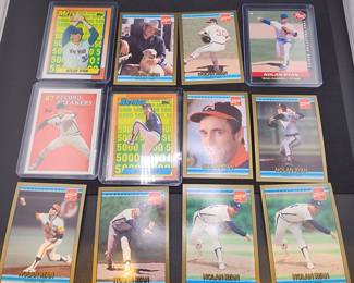 12 Nolan Ryan MLB Baseball Cards