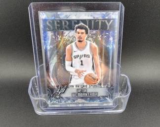 2025 Topps Chrome Victor Wembanyama Card