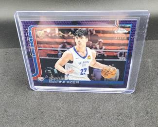 2025 Topps Chrome #295 Brooks Barnhizer Numbered 31/75 Card