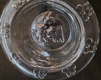 Glass bowl from Switzerland