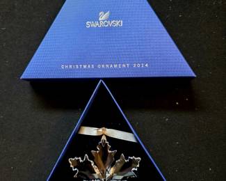 Annual Swarovski Snowflake 2014