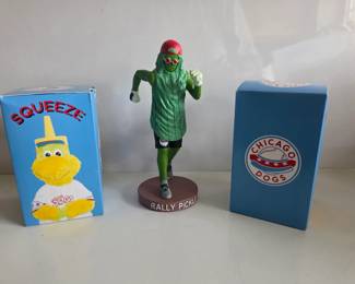 Rosemont Chicago Dogs - Squeeze Ornaments & Rally Pickle