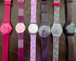 Collectible Swatch Watches - some vintage