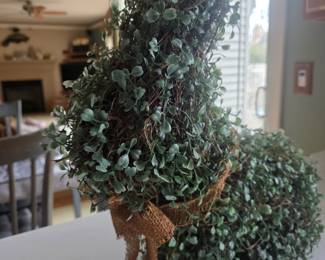 Outdoor faux plant Bunny Rabbit