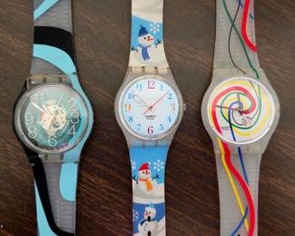 Collectible Swatch Watches - some vintage