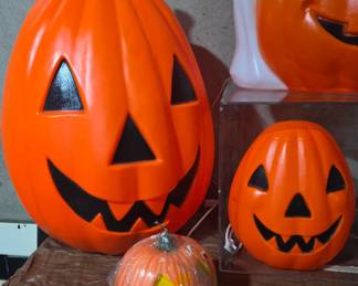 Halloween Pumpkin Blow Molds