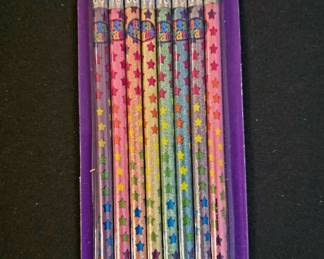 Lisa Frank Glittery Pencils