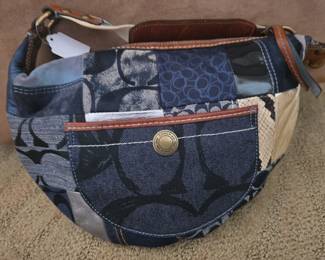 Vintage Coach patchwork bag