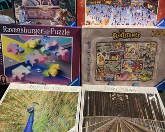 Jigsaw Puzzles - used but all intact