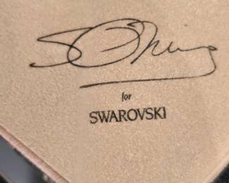 Stunning Swarovski Picture Frame  - signed 