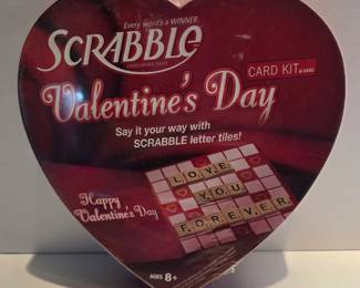 2009 Scrabble Valentines card