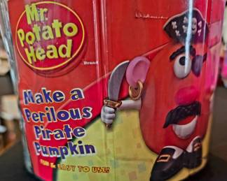 Mr. Potatohead Pirate Pumpkin