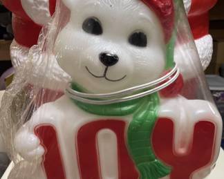 Joy Bear Blow Mold