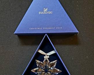 Annual Swarovski Snowflake 2013