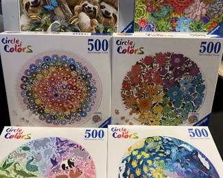 Jigsaw Puzzles - used but all intact