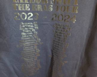 Two Taylor Swift ERAs tour 2023-2024 concert sweatshirts
Size 2x & 3x - new