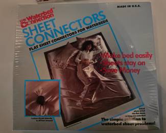 Waterbed sheet connectors, seriously?!