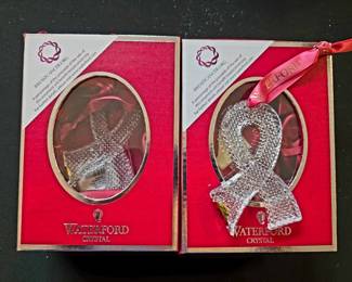 Waterford Breast Cancer Ornament