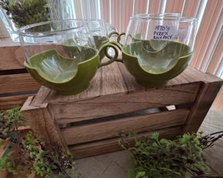 1970's Pyrex Roly Poly Set