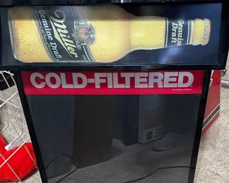 Miller Genuine Draft Sign
