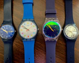 Collectible Swatch Watches - some vintage