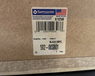 Samsonite Folding Card Table Topper