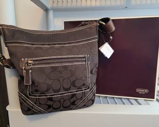 New Coach with Box & Bag