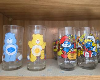 Care Bear & Smurf Glasses
