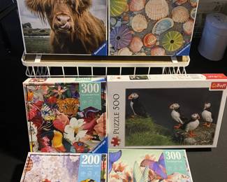 Jigsaw Puzzles - used but all intact