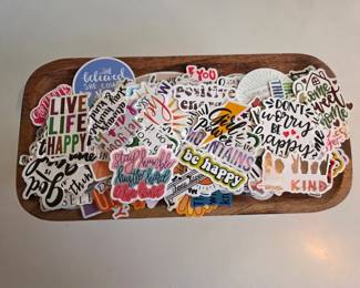 Hundreds of Motivational Positive Vibe Stickers