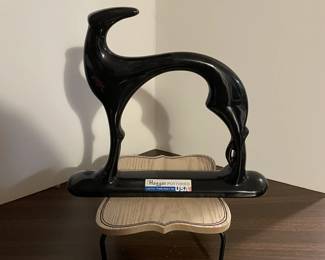 Haeger Greyhound Whippet Statue