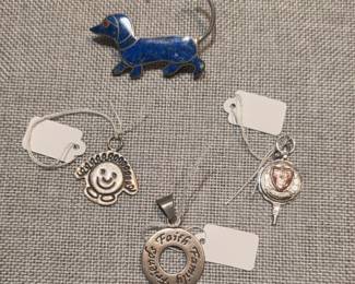 Sterling Silver Charms / Pins
