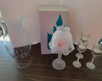 Party-lite Candle Sticks/Lamps