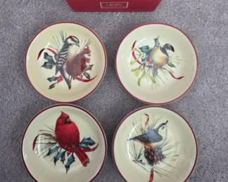 Lenox Winter Greetings Dipping Bowls - NIB