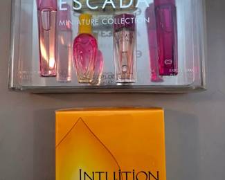 Estee Lauder Intuition & Escada Perfumes - NIP