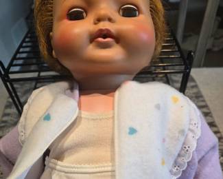 1960's Ideal Kissy Doll - still kisses after 60 years!