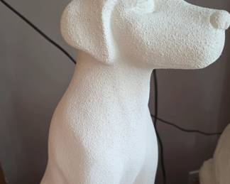 Haeger Pottery Sitting Dog/Lab