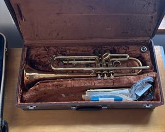 Brass trumpet