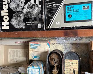 Vintage automotive parts