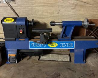 Fisch Wood lathe