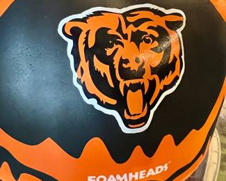 Fan Fave NFL Chicago Bears Foamhead hat w/3D mascot 