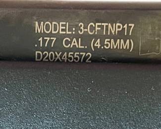 Model 3-CFTNP17 - .177 CAL. (4.5MM) D2045572