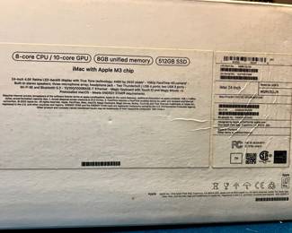 New - 2023 iMac with Apple M3 chip - never opened