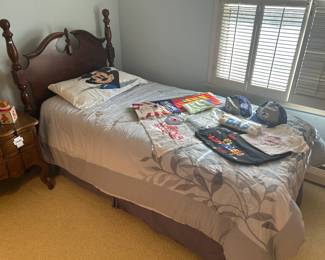 Headboard, Mickey Mouse Pillow Case