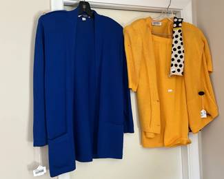 St. John Blue Cardigan