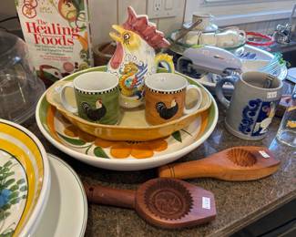 Chicken Mugs, Chicked Pitcher