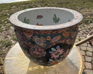 Chinese Porcelain Fish Bowl