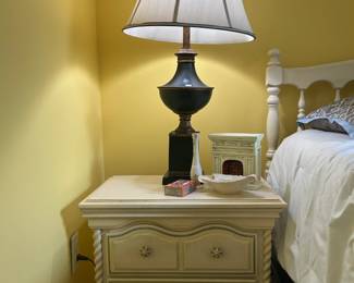 Side Table, Decorative Lamp